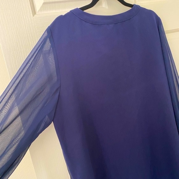 Floral Pattern Stripe Adornment Bottom Down Dress - Picture 11 of 17